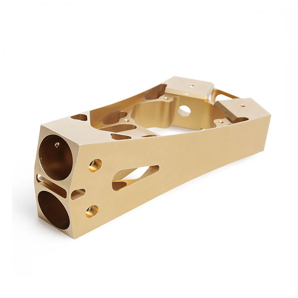 Aluminum Lathe Square Parts With Nut4