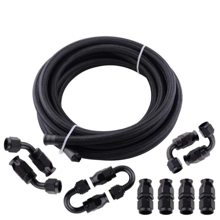 CNC Aluminum Machining 180 Degree Joints Swivel Hose End