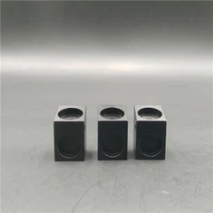 Sort solid hætte CNC anodiserede aluminiumsdele