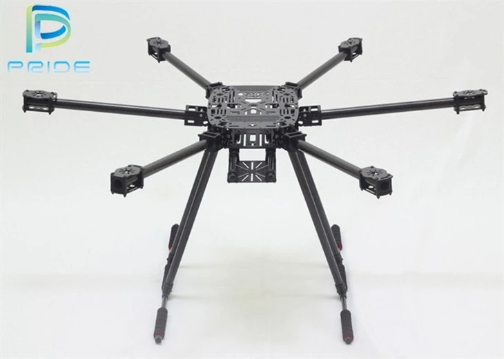CNC Fabricated Hexacopter Chassis